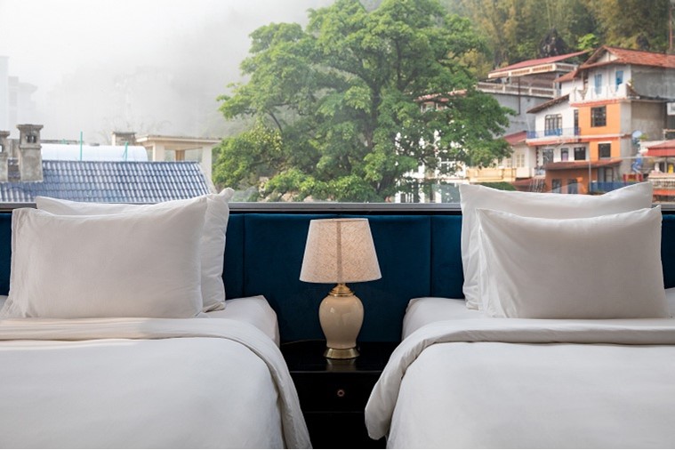 Family Connecting With Balcony